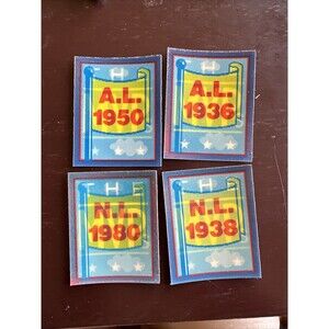 1989 Score Magic Motion MLB MVP Cards Lot of 4 – Hologram Baseball Set Vintage